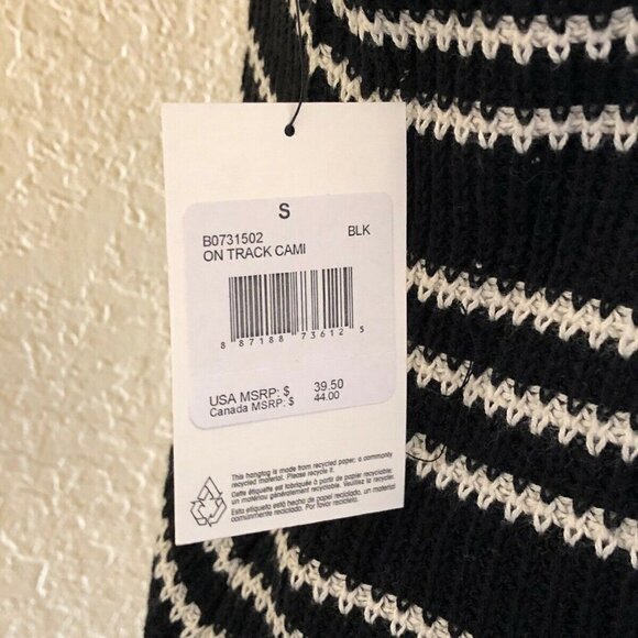 Volcom Women's 'On Track' Knit Camisole Top Size S - Picture 5 of 5